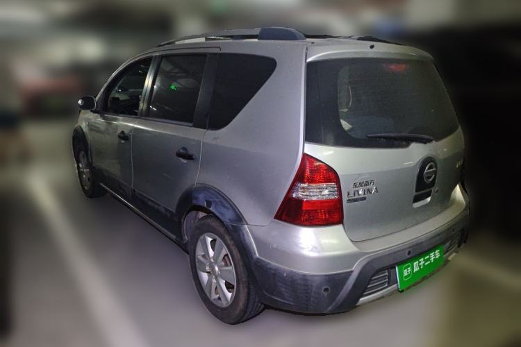 Used Nissan Livina 2010 Jingrui Edition 1.6L Manual Standard Model Rear Left 45 Deg