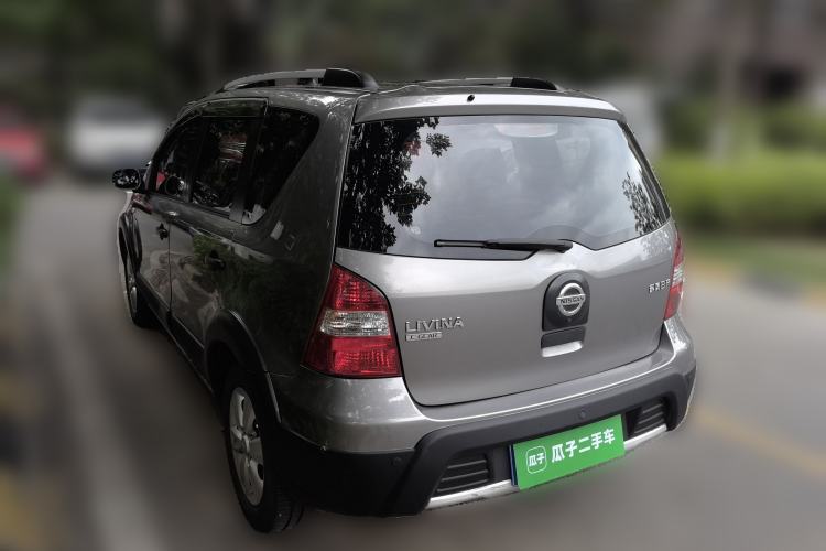 Used Nissan Livina 2010 Jingrui Edition 1.6L Automatic Smart High-End Model Rear Left 45 Deg
