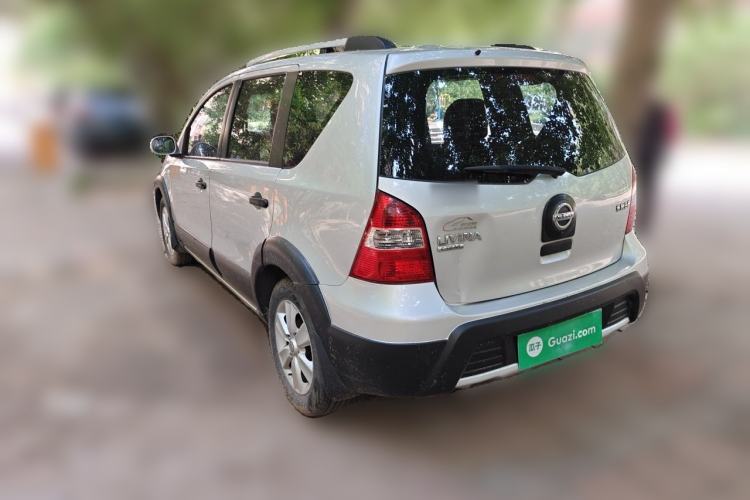 Used Nissan Livina 2010 JINRUI Edition 1.6L Automatic Standard Model Rear Left 45 Deg