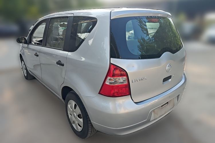 Used Nissan Livina 2010 Jingyue Edition 1.6L Automatic All-in-One Model Rear Left 45 Deg