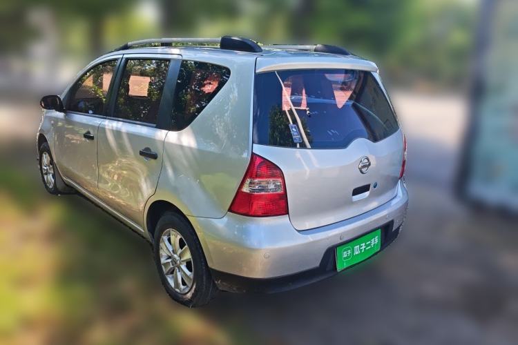 Used Nissan Livina 2010 Jingyue Edition 1.6L Manual All-Around Model Rear Left 45 Deg
