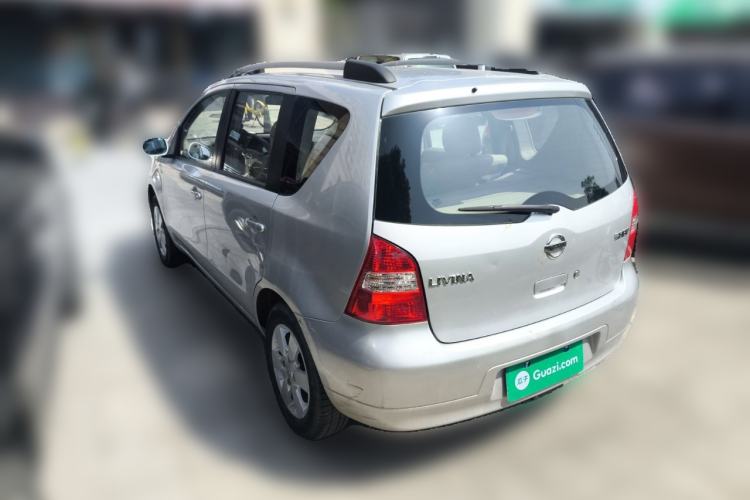 Used Nissan Livina 2010 Jingyue Edition 1.6L Manual All-Around Model Rear Left 45 Deg