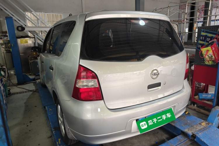 Used Nissan Livina 2010 Jingyue Edition 1.6L Automatic All-in-One Model Rear Left 45 Deg