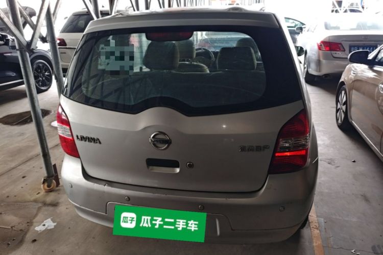 Used Nissan Livina 2010 Jingyue Edition 1.6L Automatic Supercharged Model Rear