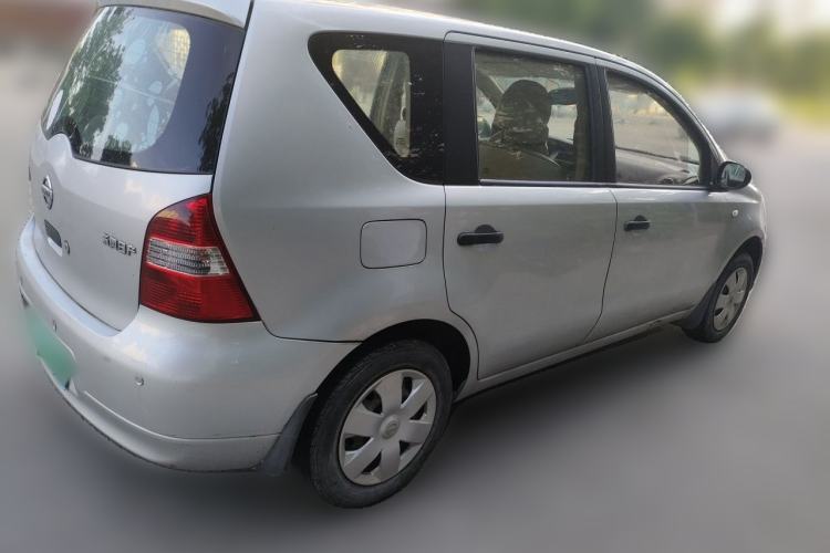 Used Nissan Livina 2010 Jingyue Edition 1.6L Manual All-Around Model Rear Right 45 Deg