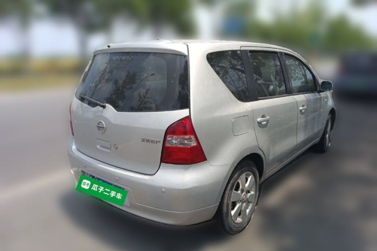 Used Nissan Livina 2010 Jingyue Edition 1.6L Automatic XuanNeng Model Rear Right 45 Deg