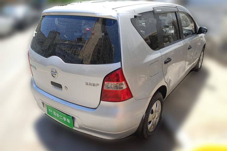 Used Nissan Livina 2010 Jingyue Edition 1.6L Automatic All-in-One Model Rear Right 45 Deg
