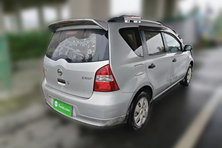 Used Nissan Livina 2010 Jingyue Edition 1.6L Manual All-Around Model Rear Right 45 Deg
