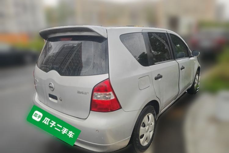 Used Nissan Livina 2010 Jingyue Edition 1.6L Automatic All-in-One Model Rear Right 45 Deg