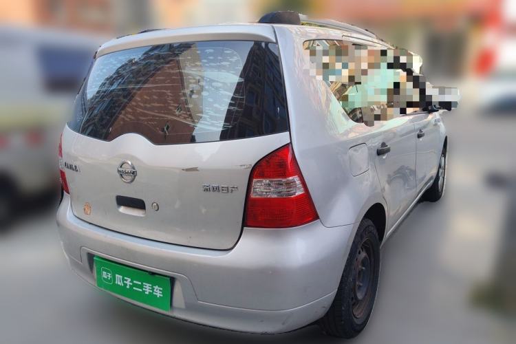 Used Nissan Livina 2010 Jingyue Edition 1.6L Automatic All-in-One Model Rear Right 45 Deg