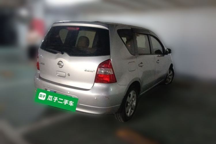 Used Nissan Livina 2010 Jingyue Edition 1.6L Automatic Supercharged Model Rear Right 45 Deg