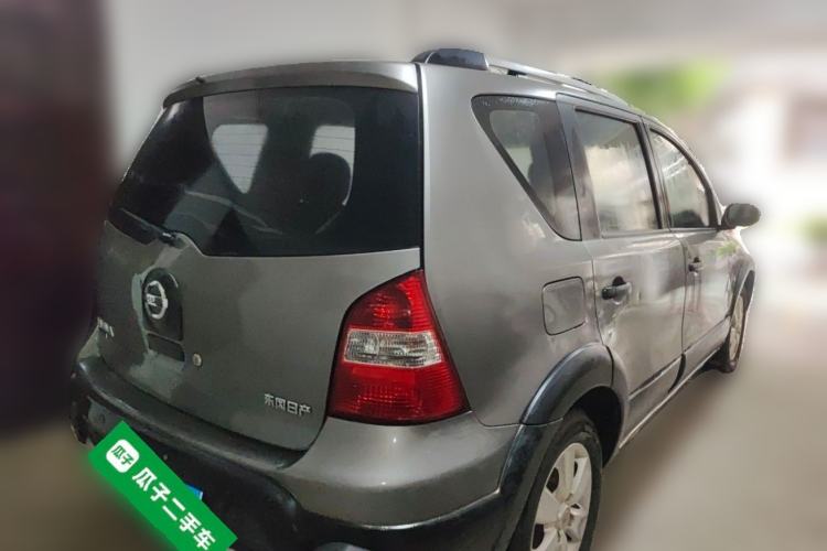 Used Nissan Livina 2010 JINRUI Edition 1.6L Automatic Standard Model Rear Right 45 Deg