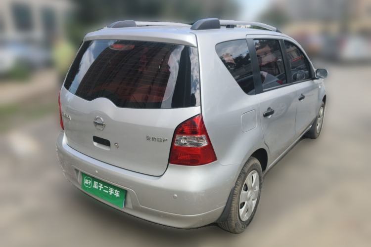 Used Nissan Livina 2010 Jingyue Edition 1.6L Manual All-Around Model Rear Right 45 Deg