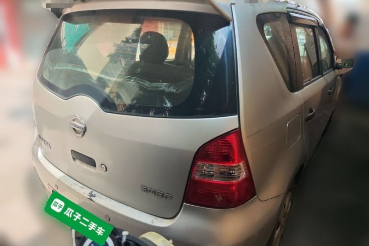 Used Nissan Livina 2010 Jingyue Edition 1.6L Manual All-Around Model Rear Right 45 Deg