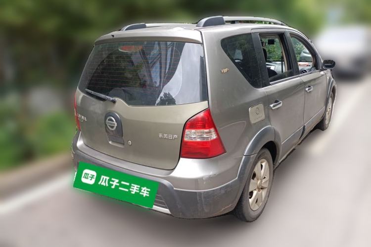 Used Nissan Livina 2010 JINRUI Edition 1.6L Automatic Standard Model Rear Right 45 Deg