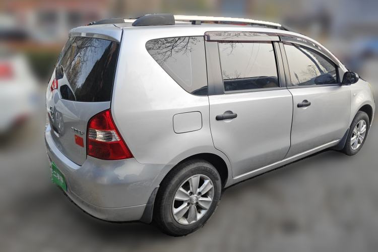 Used Nissan Livina 2010 Jingyue Edition 1.6L Manual All-Around Model Rear Right 45 Deg