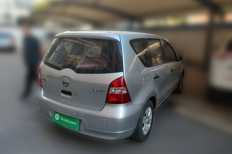 Used Nissan Livina 2010 Jingyue Edition 1.6L Manual All-Around Model Rear Right 45 Deg