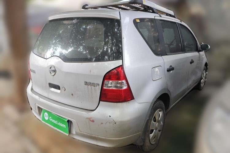 Used Nissan Livina 2010 Jingyue Edition 1.6L Automatic Supercharged Model Rear Right 45 Deg