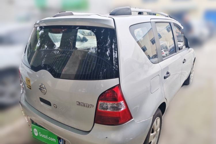 Used Nissan Livina 2010 Jingyue Edition 1.6L Manual All-Around Model Rear Right 45 Deg