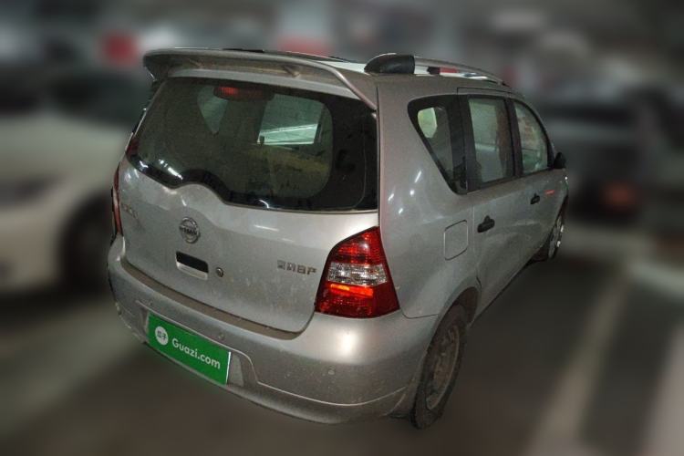 Used Nissan Livina 2010 Jingyue Edition 1.6L Manual All-Around Model Rear Right 45 Deg