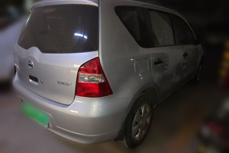 Used Nissan Livina 2010 Jingyue Edition 1.6L Manual All-Around Model Rear Right 45 Deg