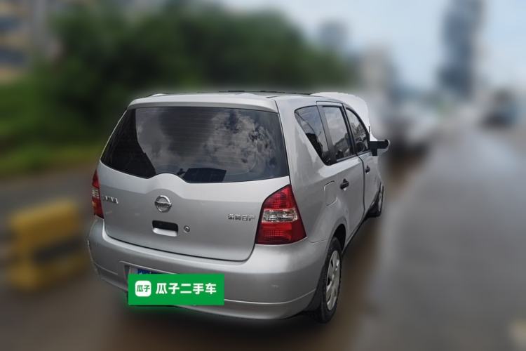 Used Nissan Livina 2010 Jingyue Edition 1.6L Automatic All-in-One Model Rear Right 45 Deg