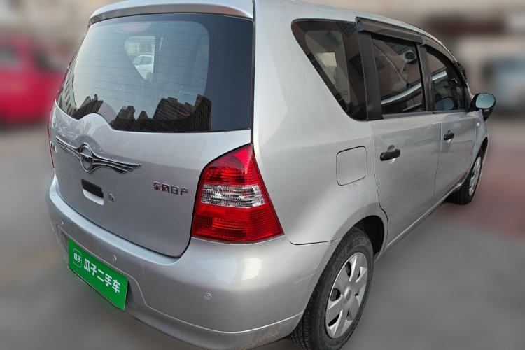 Used Nissan Livina 2010 Jingyue Edition 1.6L Manual All-Around Model Rear Right 45 Deg