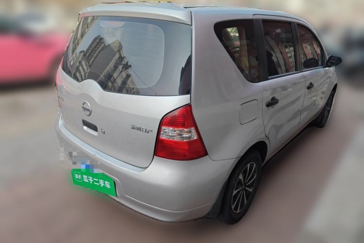 Used Nissan Livina 2010 Jingyue Edition 1.6L Manual All-Around Model Rear Right 45 Deg