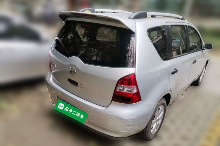 Used Nissan Livina 2010 Jingyue Edition 1.6L Manual All-Around Model Rear Right 45 Deg