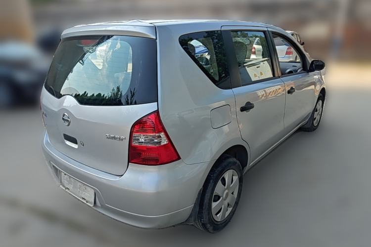Used Nissan Livina 2010 Jingyue Edition 1.6L Automatic All-in-One Model Rear Right 45 Deg