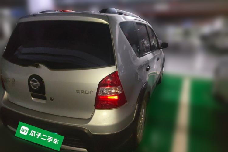 Used Nissan Livina 2010 Jingyue Edition 1.6L Automatic All-in-One Model Rear Right 45 Deg