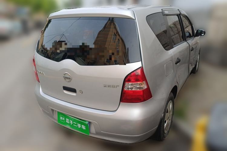 Used Nissan Livina 2010 Jingyue Edition 1.6L Automatic All-in-One Model Rear Right 45 Deg