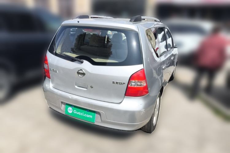 Used Nissan Livina 2010 Jingyue Edition 1.6L Manual All-Around Model Rear Right 45 Deg