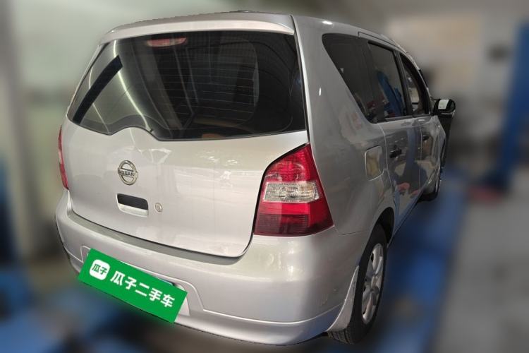 Used Nissan Livina 2010 Jingyue Edition 1.6L Automatic All-in-One Model Rear Right 45 Deg
