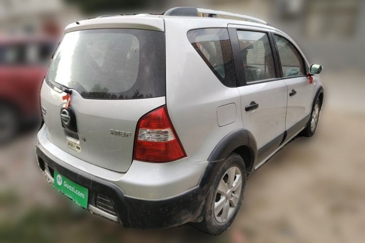 Used Nissan Livina 2010 Jingrui Edition 1.6L Manual Standard Model Rear Right 45 Deg