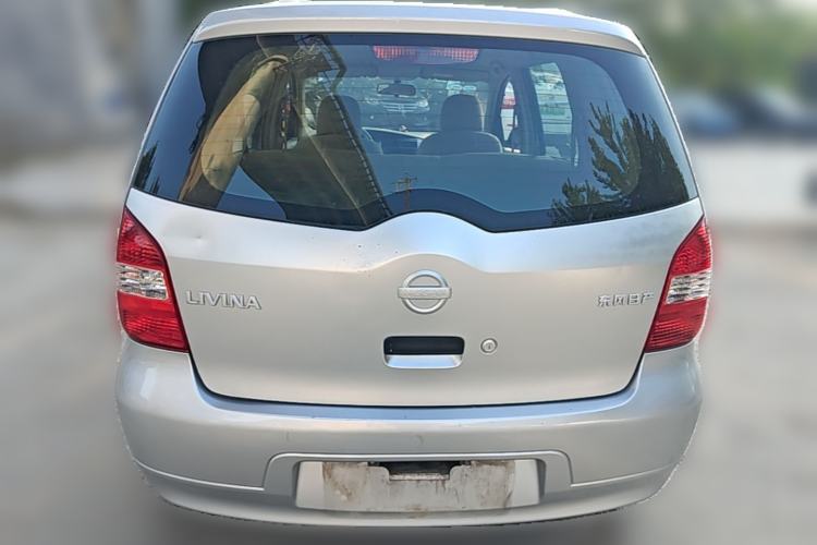 Used Nissan Livina 2010 Jingyue Edition 1.6L Automatic All-in-One Model Rear
