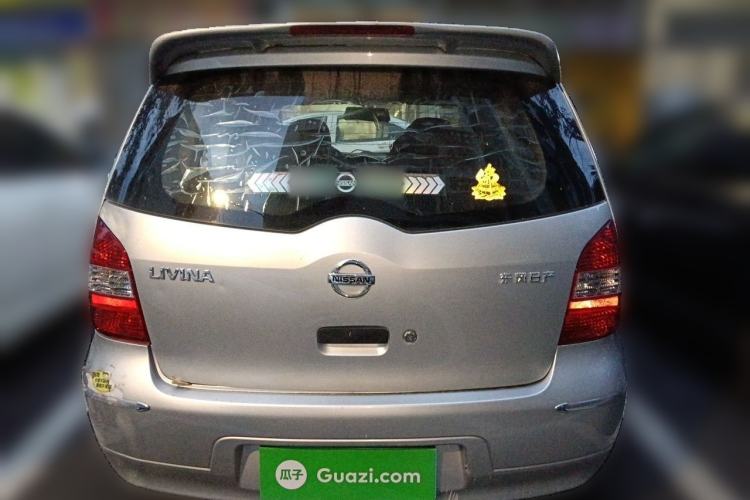 Used Nissan Livina 2010 Jingyue Edition 1.6L Automatic All-in-One Model Rear