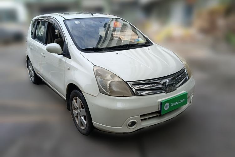 Used Nissan Livina 2010 Jingyue Edition 1.6L Automatic Supercharged Model Front Right 45 Deg