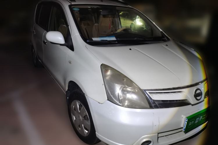 Used Nissan Livina 2010 Jingyue Edition 1.6L Manual All-Around Model Front Right 45 Deg