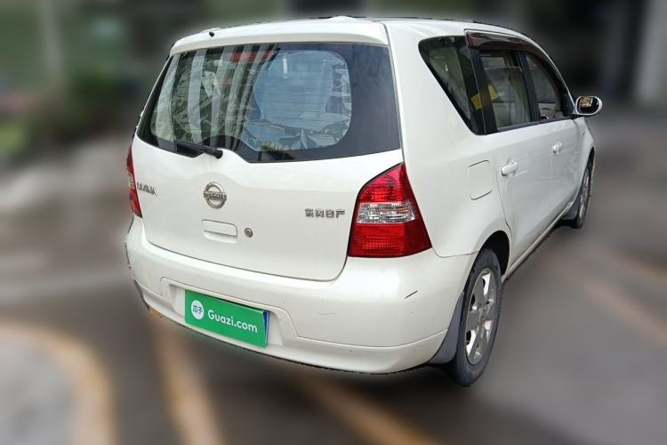 Used Nissan Livina 2010 Jingyue Edition 1.6L Automatic Supercharged Model Rear Right 45 Deg