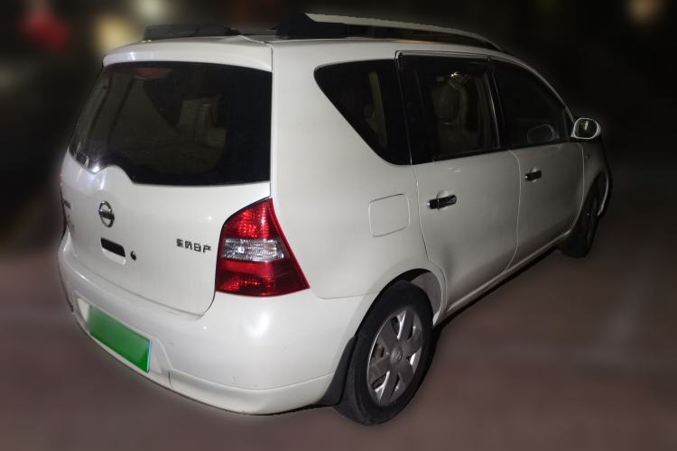 Used Nissan Livina 2010 Jingyue Edition 1.6L Manual All-Around Model Rear Right 45 Deg
