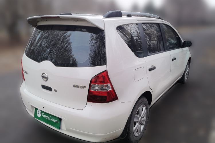 Used Nissan Livina 2010 Jingyue Edition 1.6L Manual All-Around Model Rear Right 45 Deg