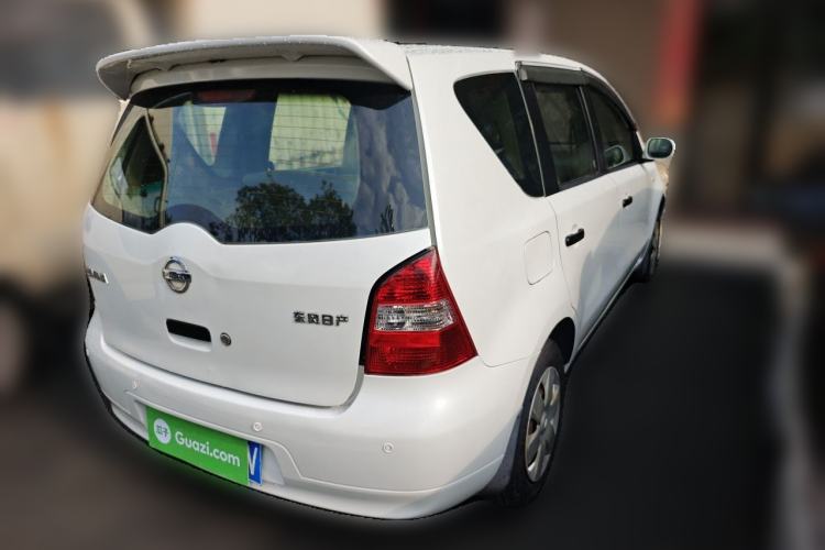 Used Nissan Livina 2010 Jingyue Edition 1.6L Automatic All-in-One Model Rear Right 45 Deg