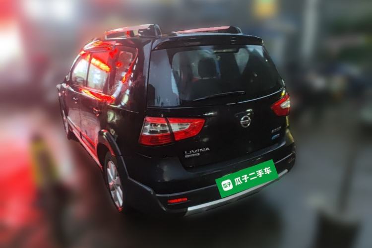 Used Nissan Livina 2013 Jinrui 1.6XL CVT Comfort Edition Rear Left 45 Deg