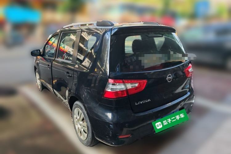 Used Nissan Livina 2013 1.6XE Manual Comfort Edition Rear Left 45 Deg