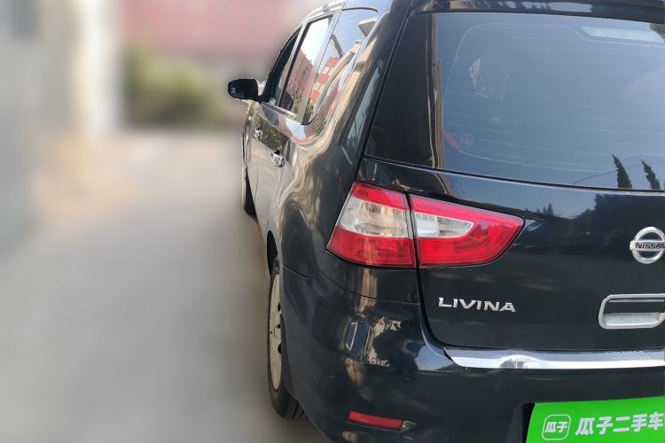 Used Nissan Livina 2013 1.6XE Manual Comfort Edition Rear Left 45 Deg