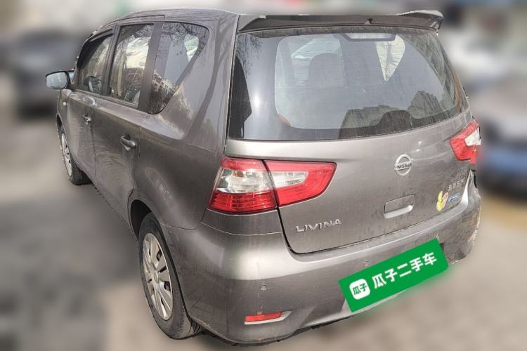 Used Nissan Livina 2013 1.6XE Manual Comfort Edition Rear Left 45 Deg