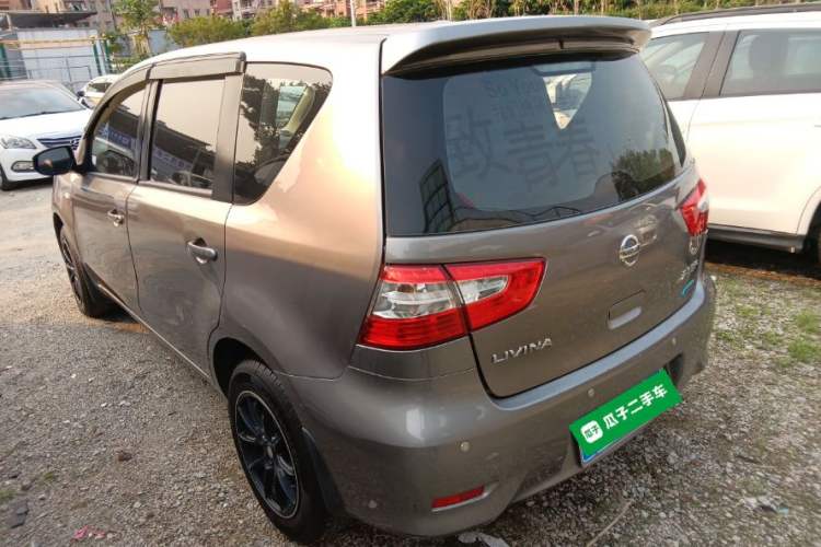 Used Nissan Livina 2013 1.6XE Manual Comfort Edition Rear Left 45 Deg
