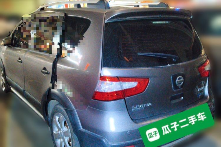 Used Nissan Livina 2013 JINRUI 1.6XV CVT Luxury Edition Rear Left 45 Deg