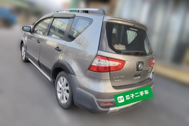 Used Nissan Livina 2013 Jinrui 1.6XL CVT Comfort Edition Rear Left 45 Deg